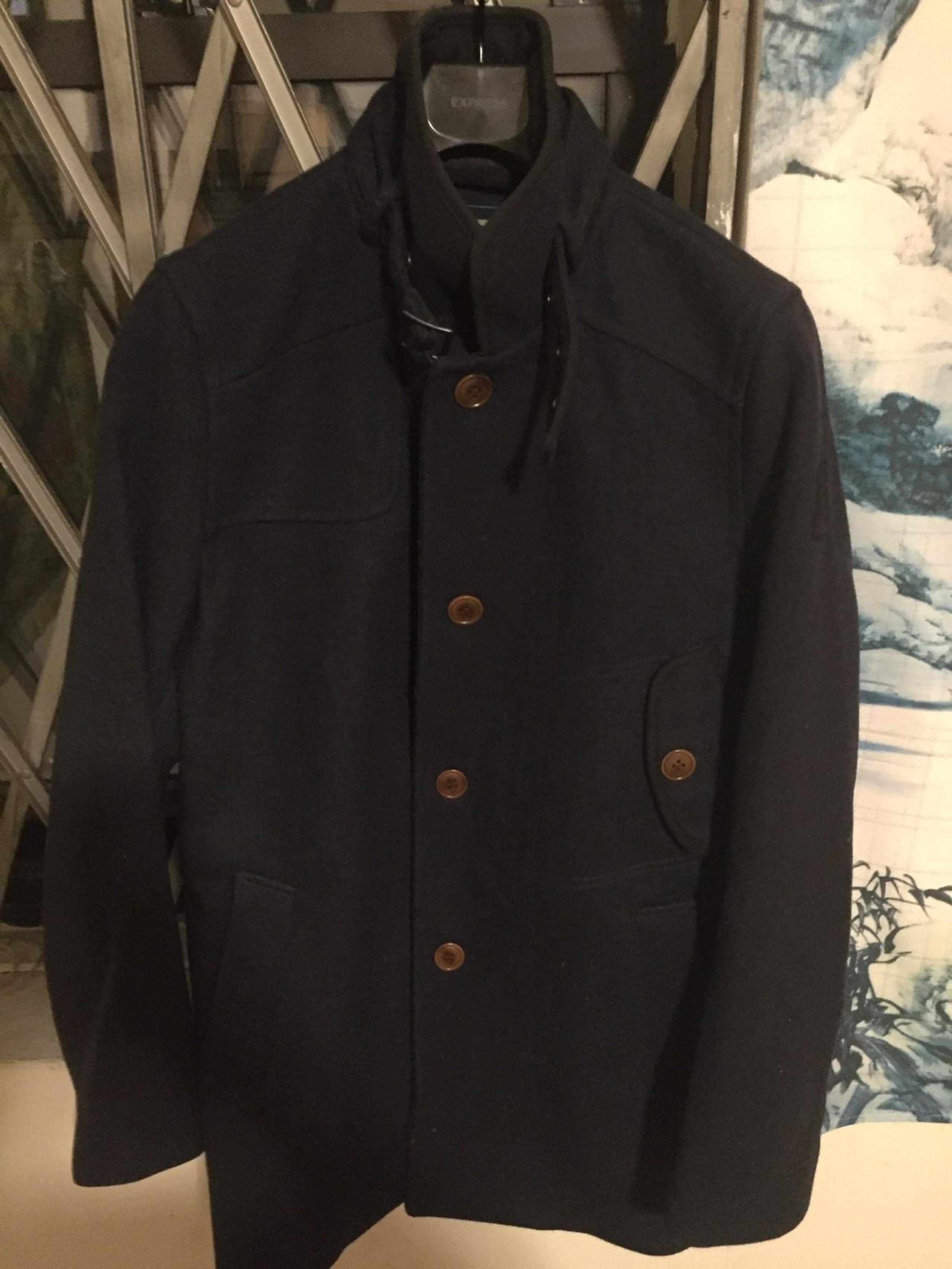 G Star Raw Navy Blue Decoy Wool Garber T