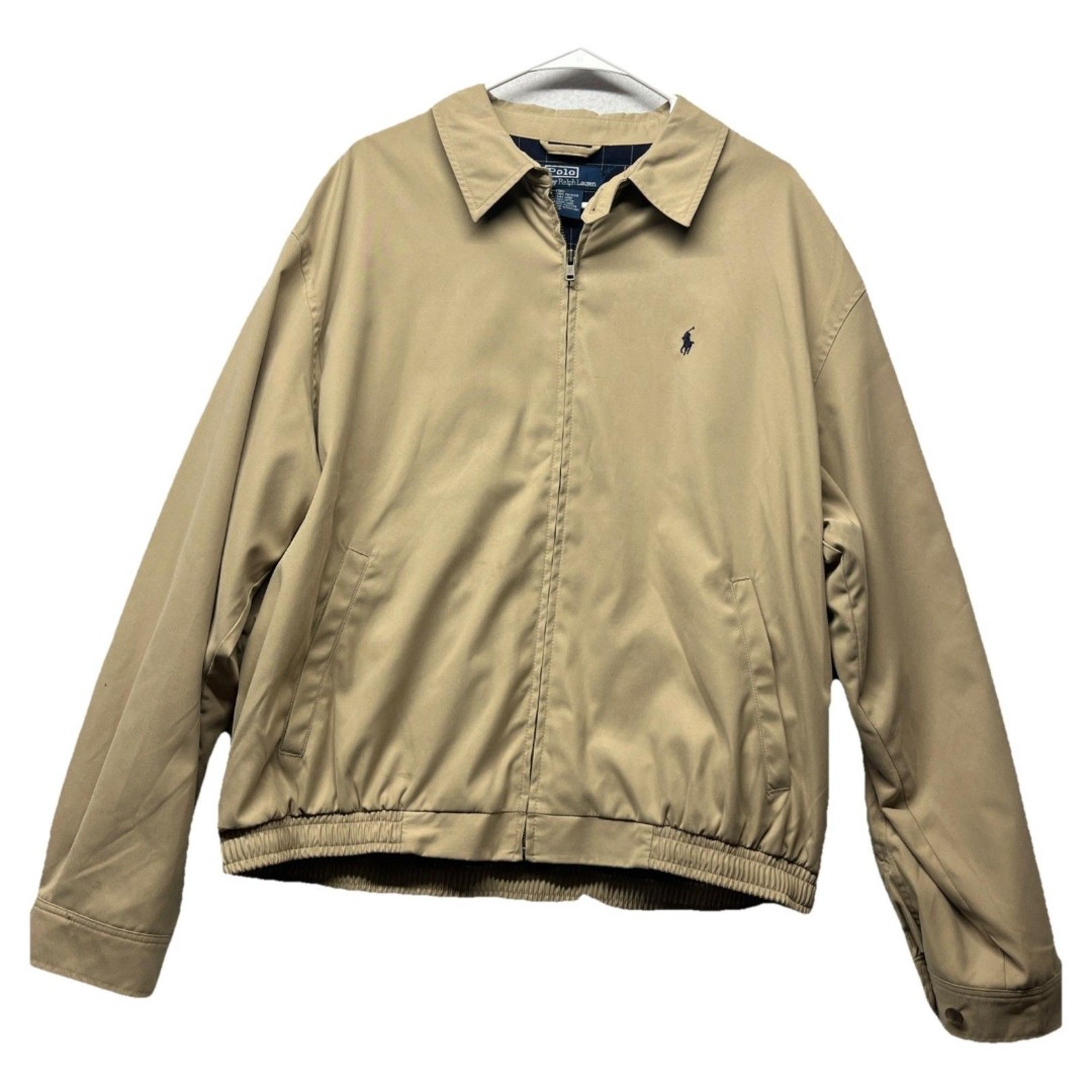 Vintage Polo By Ralph Lauren Jacket Mens XL? Khaki Beige Bi Swing Golf Preppy