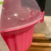 Cuisinart Large Pink Cupcake shaped Cupcake/Muffin holder (holds 24)