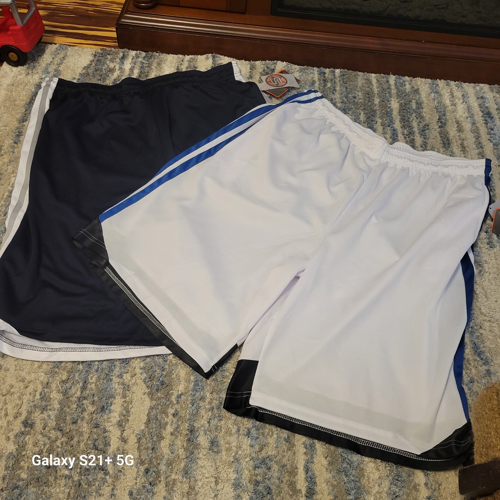 NWT 2 pair Starting Ball Shorts Size 3X, 20.5in at waist stretched to 29in