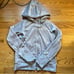 Athleta Triumph Hoodie Double Cozy Karma light Gray size XS