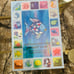 Rare Vintage The Rainbow Fish Memory Game