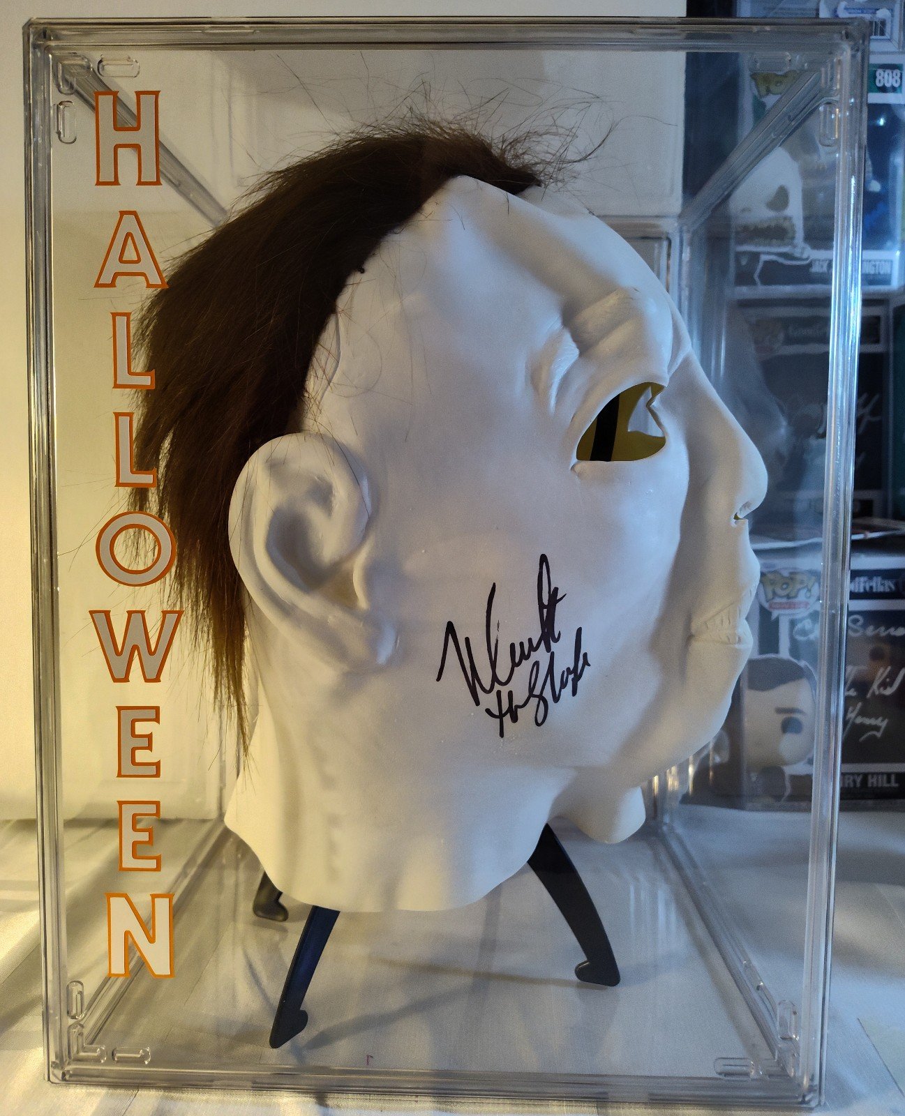 Nick Castle signed Michael Myers Halloween Mask