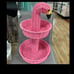 2 tier Flamingo Wicker Basket !