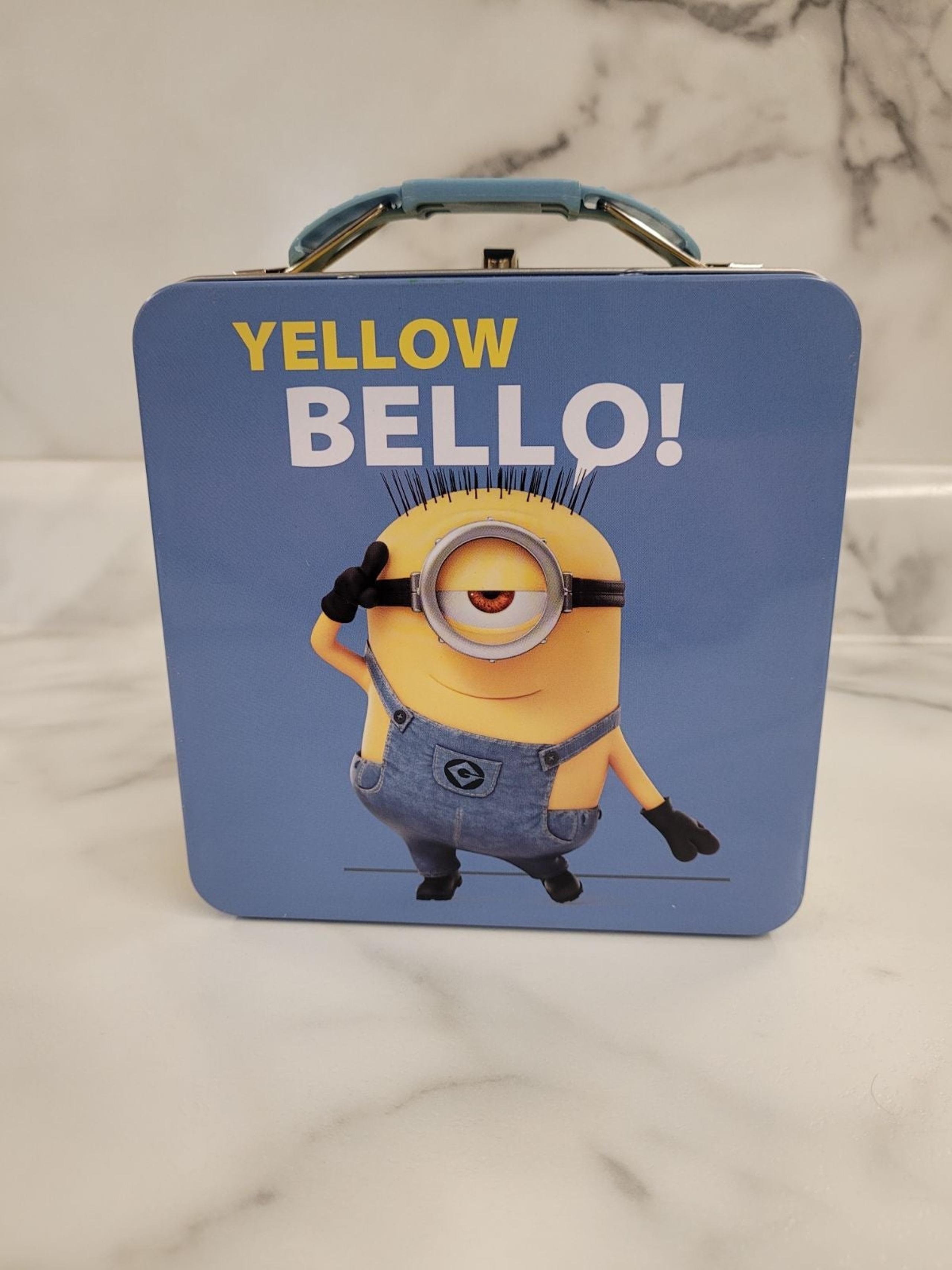 Yellow Bello! Minions Tin Lunch Box