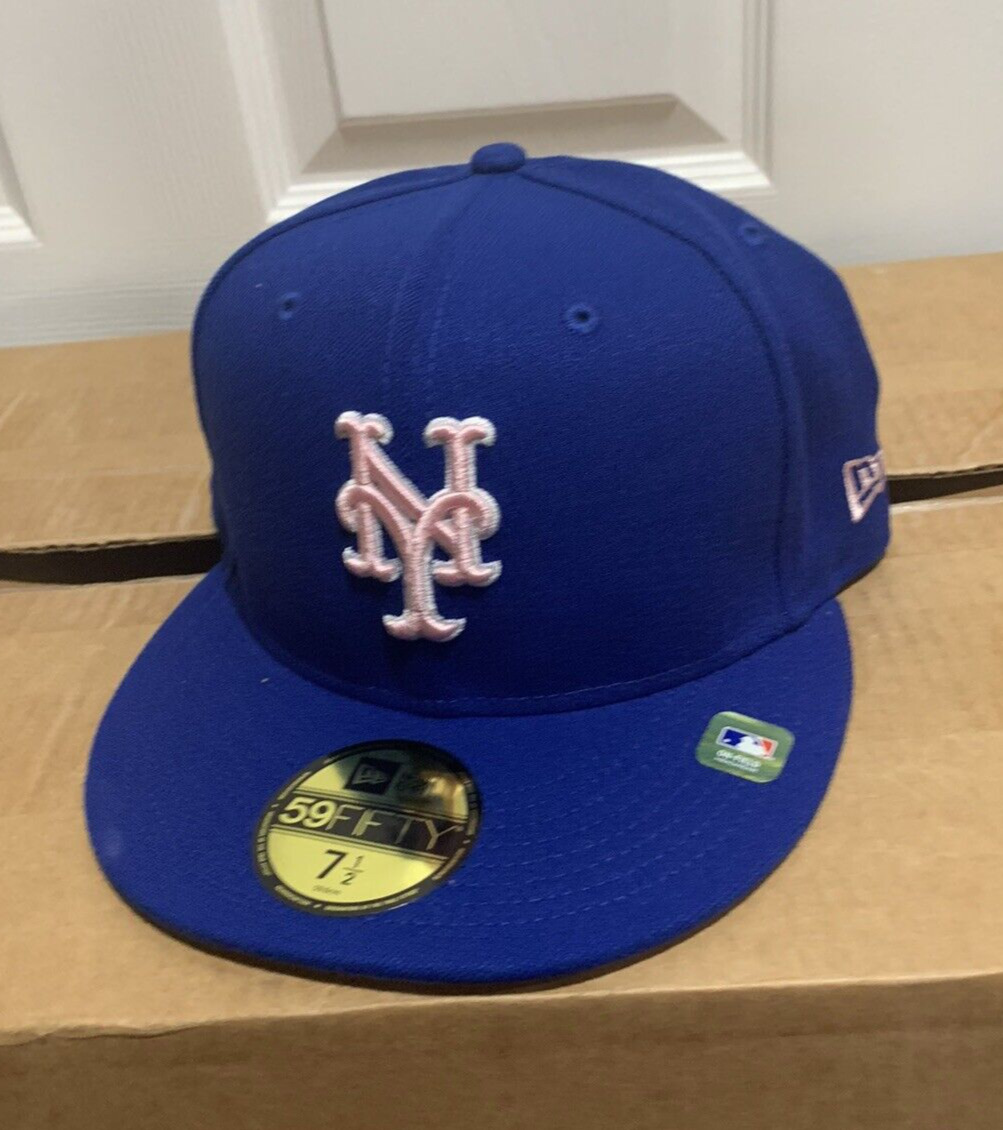 New Era NEW YORK METS 2024 Mother's Day On-Field 59FIFTY Fitted Hat 7 1/2 CAP