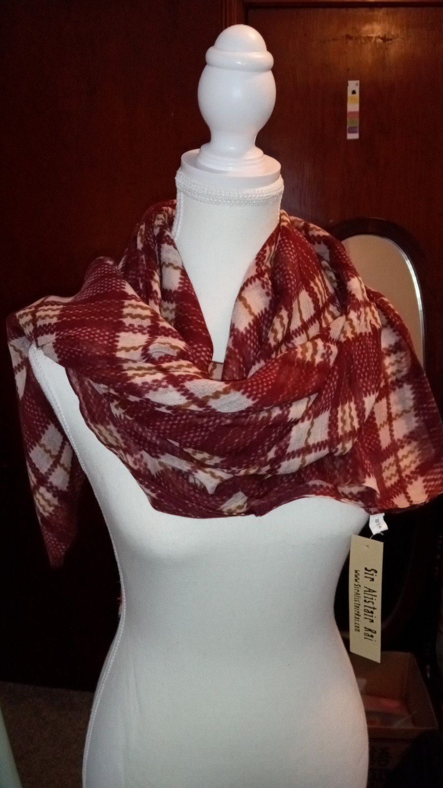 NWT Sir Alistair Rai Infinity Scarf