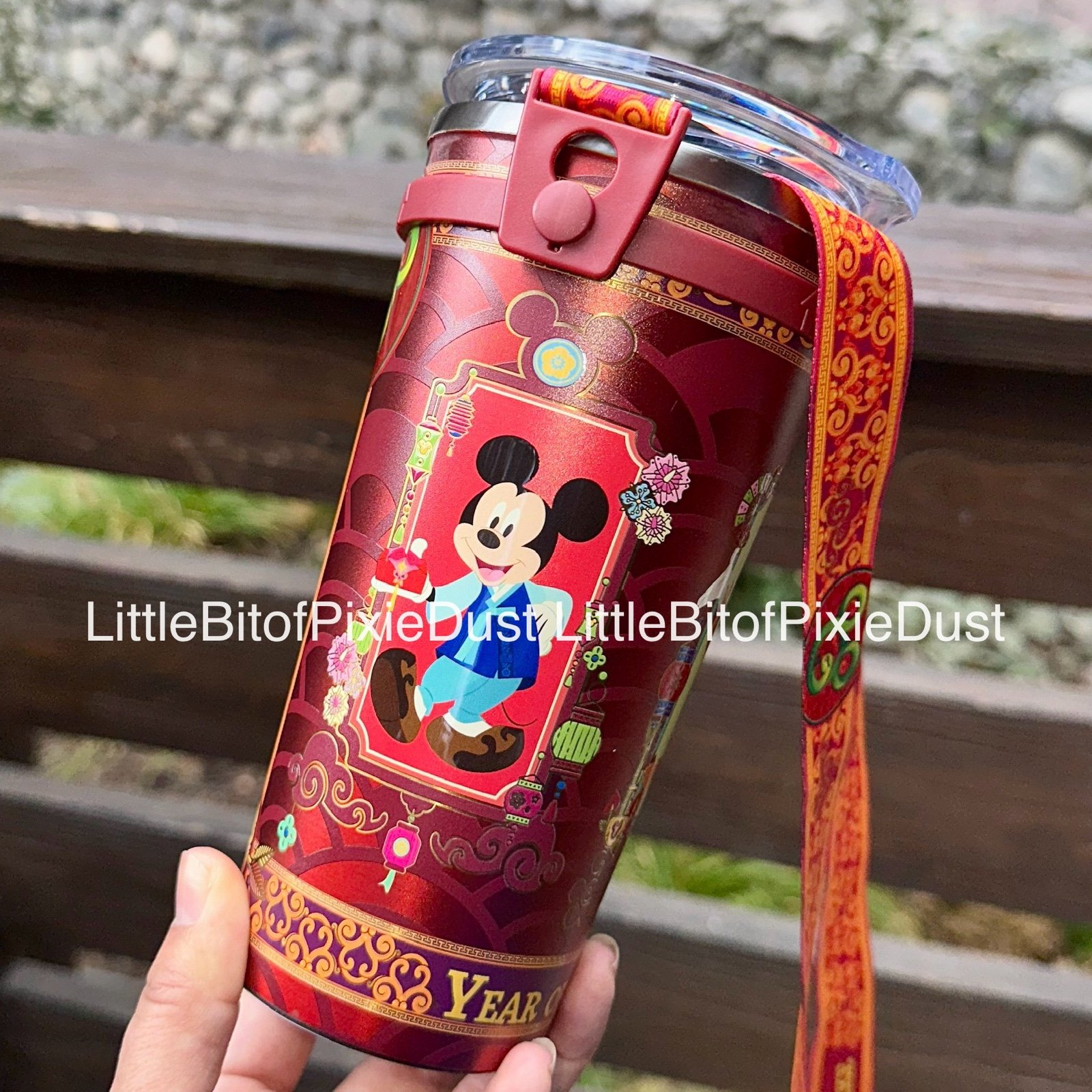 Disney Parks 2025 Lunar New Year Stainless Steel Tumbler