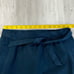 Vintage Blue Soft Velvet Midi Pencil Wrap Skirt Tie Close No Size