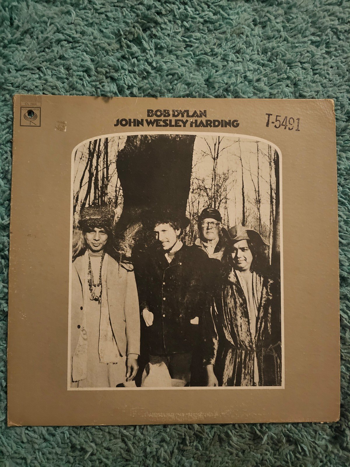 Bob Dylan- John Wesley Harding vinyl record