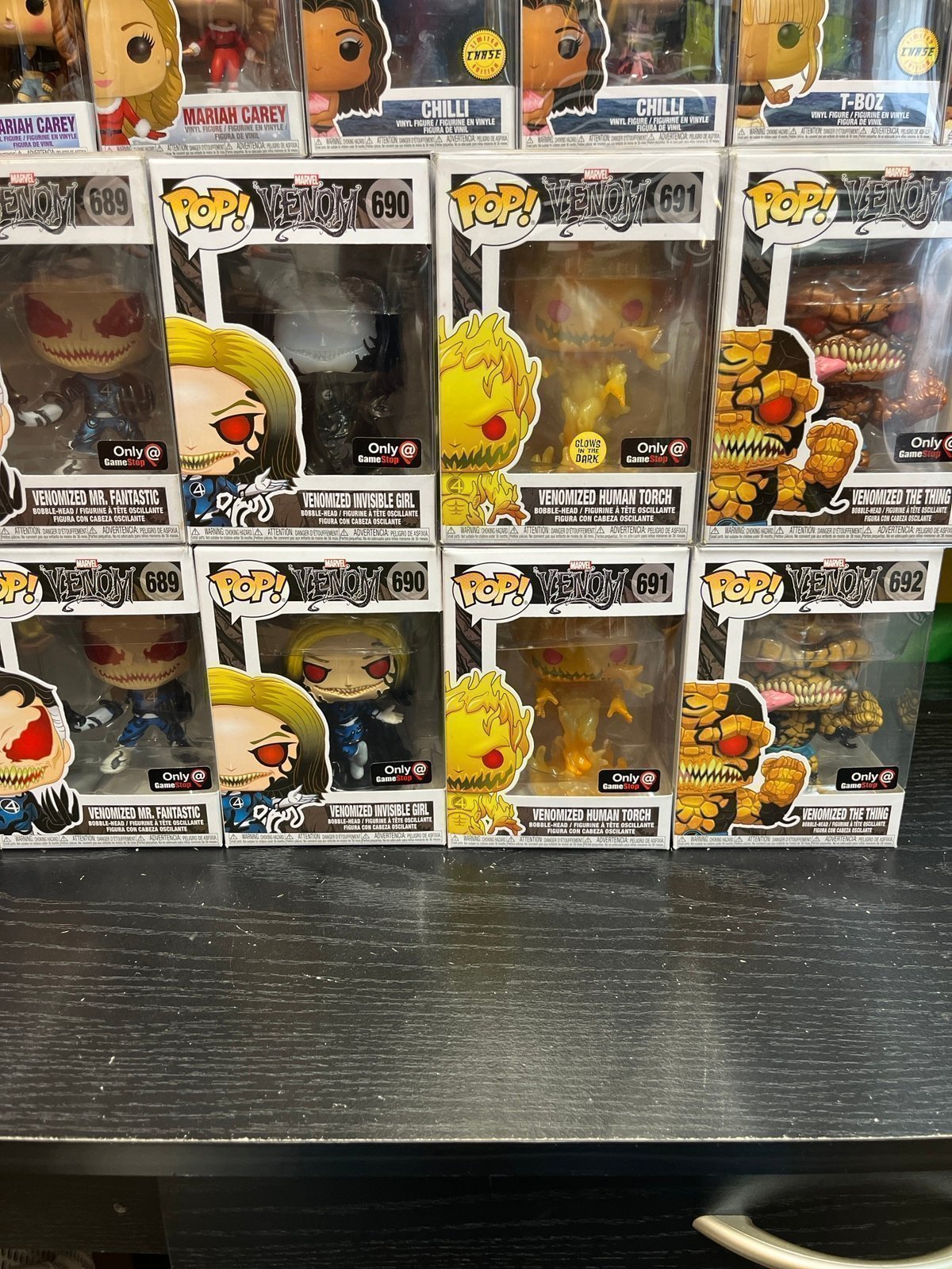 Funko Pop Marvel Venomized Set