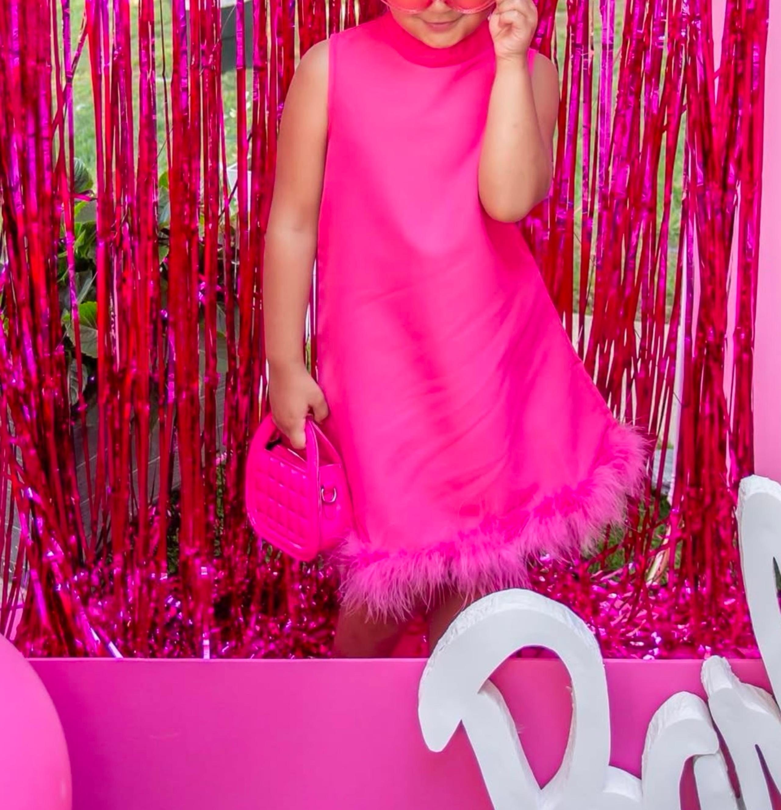 PINK Barbie dress