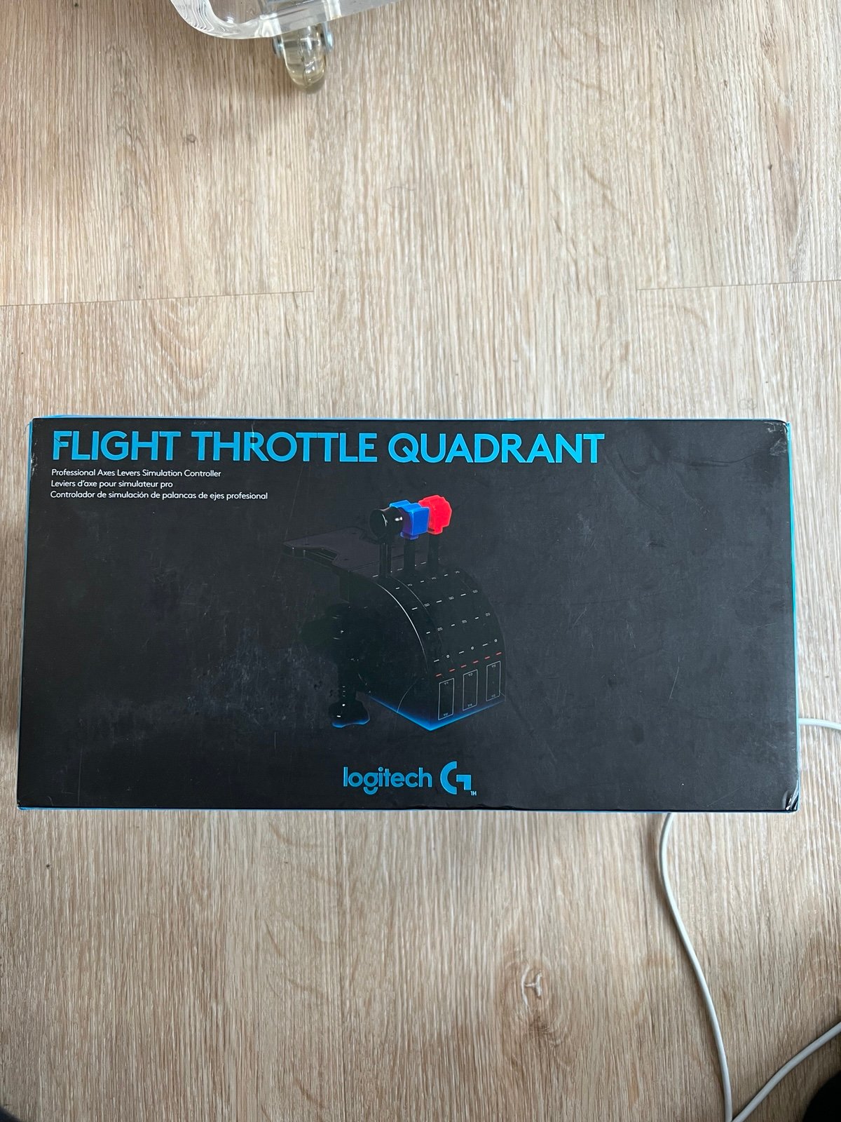 logitech flight throttle quadrant
