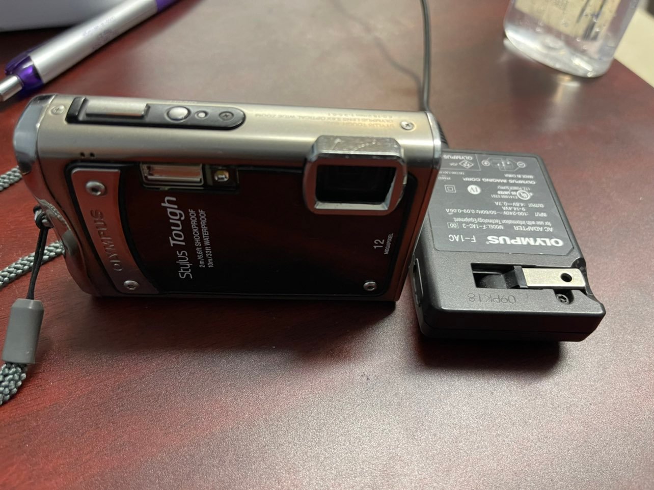 Olympus Stylus Tough-8000 12 MP Digital Camera with 3.6x Wide Angle Optical Dual