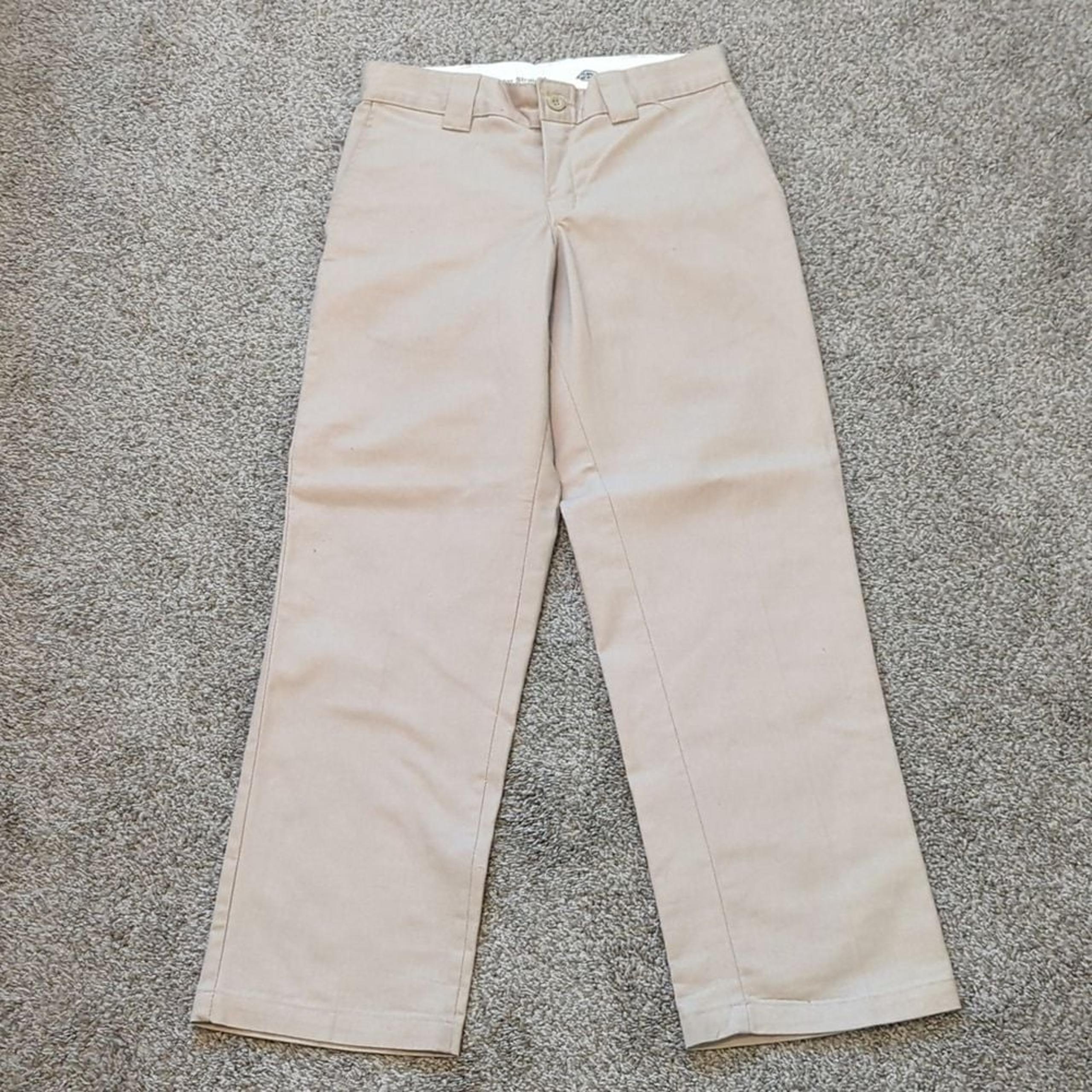 Dickies Regular Straight Tan Slacks 30
