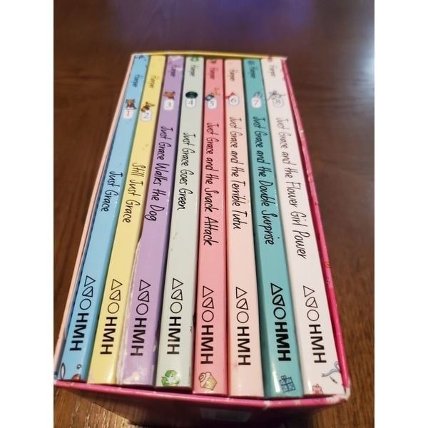Just Grace Boxed set of 8 books plus bookmark