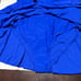 Yonique Royal Blue Stylish Ruched One Piece Swimdress Swimsuit Dress NWT Size L