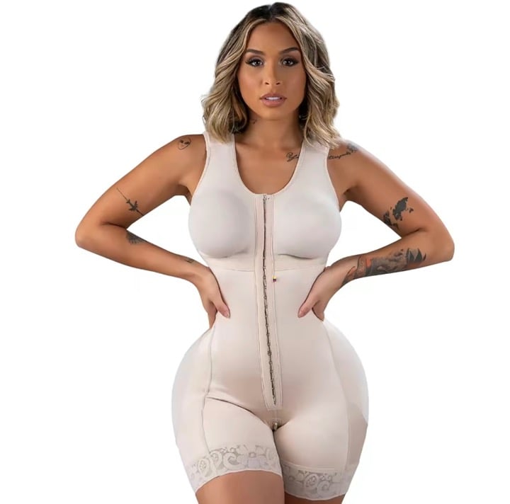 High Compression Lipo BBL Fajas Colombianas Para Mujer Faja Stage 2 GarmentNUDE