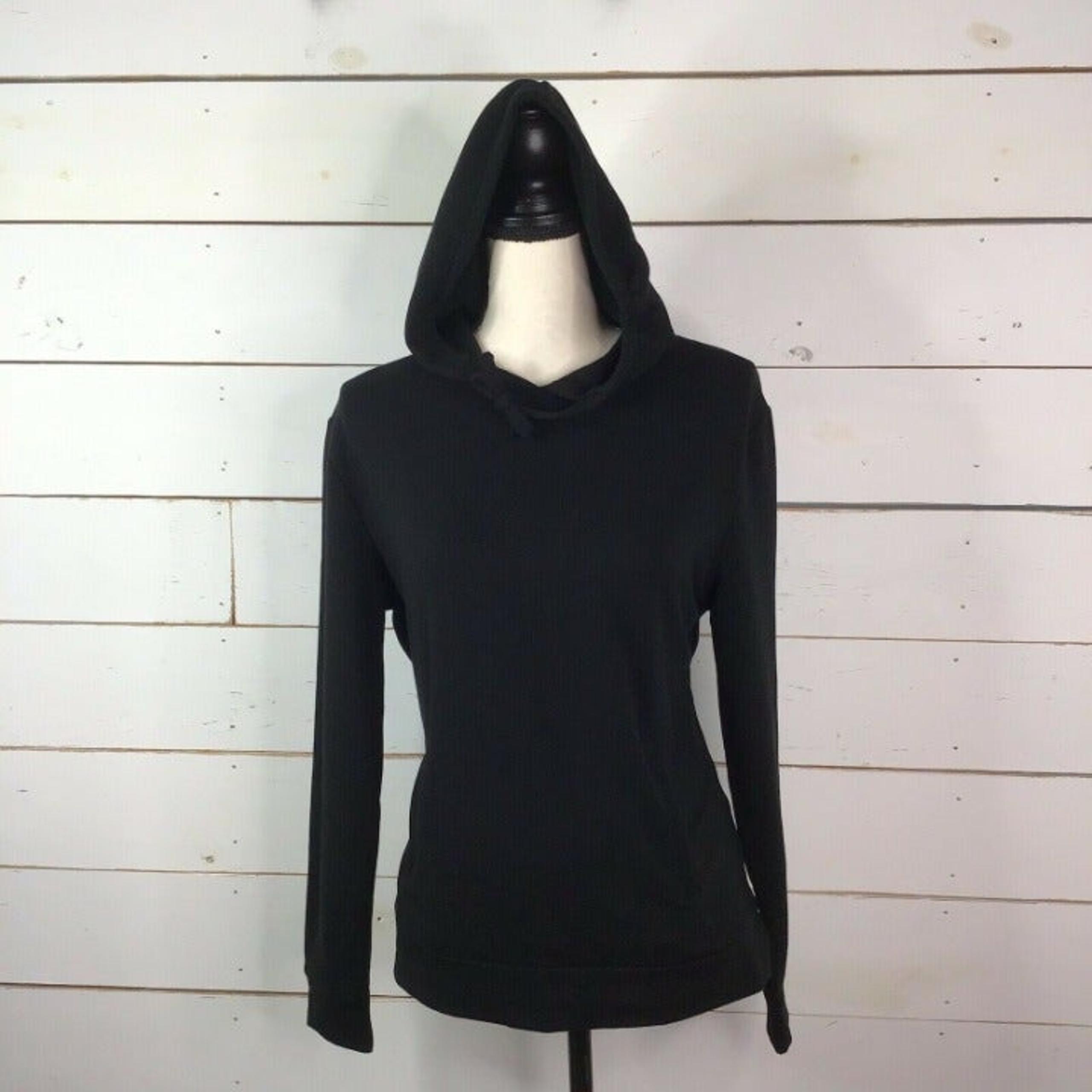 New 32 Degrees Drawstring Hoodie Black Women's Small