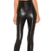 Majorelle Revolve Lexa Legging Black Faux Leather Lace Up Size Medium NWT