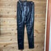 Majorelle Revolve Lexa Legging Black Faux Leather Lace Up Size Medium NWT