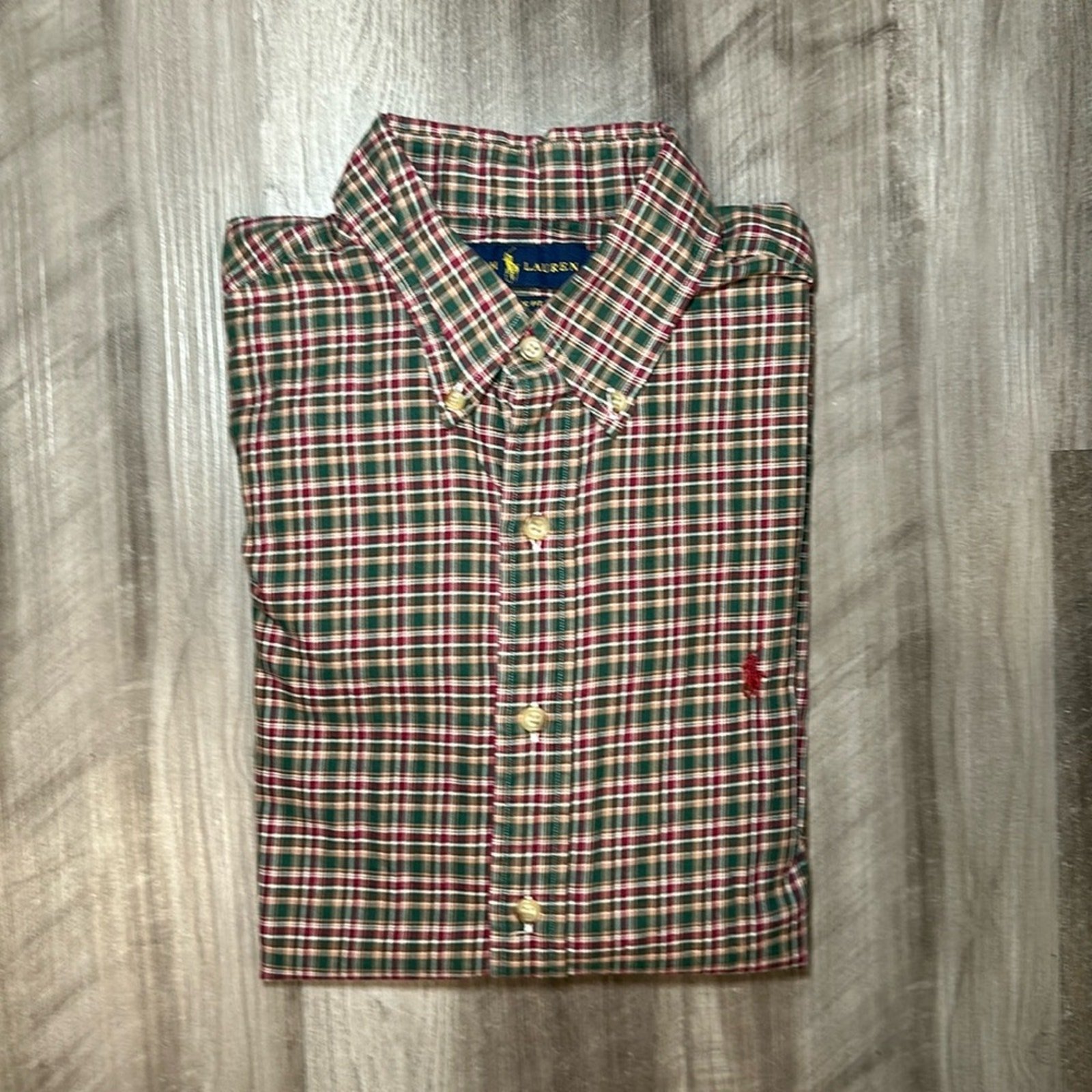 Ralph Lauren Classic Fit Long Sleeve Button Down - Medium