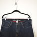 Eddie Bauer Mens 34x30 Fleece Plaid Lining Relaxed Fit 5 Pocket Warm Denim Jeans