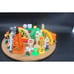 Vintage Keenway Toys Figures Train People Signs Trees Incomplete Set