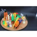 Vintage Keenway Toys Figures Train People Signs Trees Incomplete Set
