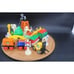 Vintage Keenway Toys Figures Train People Signs Trees Incomplete Set