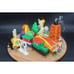 Vintage Keenway Toys Figures Train People Signs Trees Incomplete Set