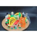 Vintage Keenway Toys Figures Train People Signs Trees Incomplete Set
