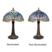 Hand crafted SUNNIVA Dragonfly-Style Dark Bronze 1 Light Table Lamp 12 Wide