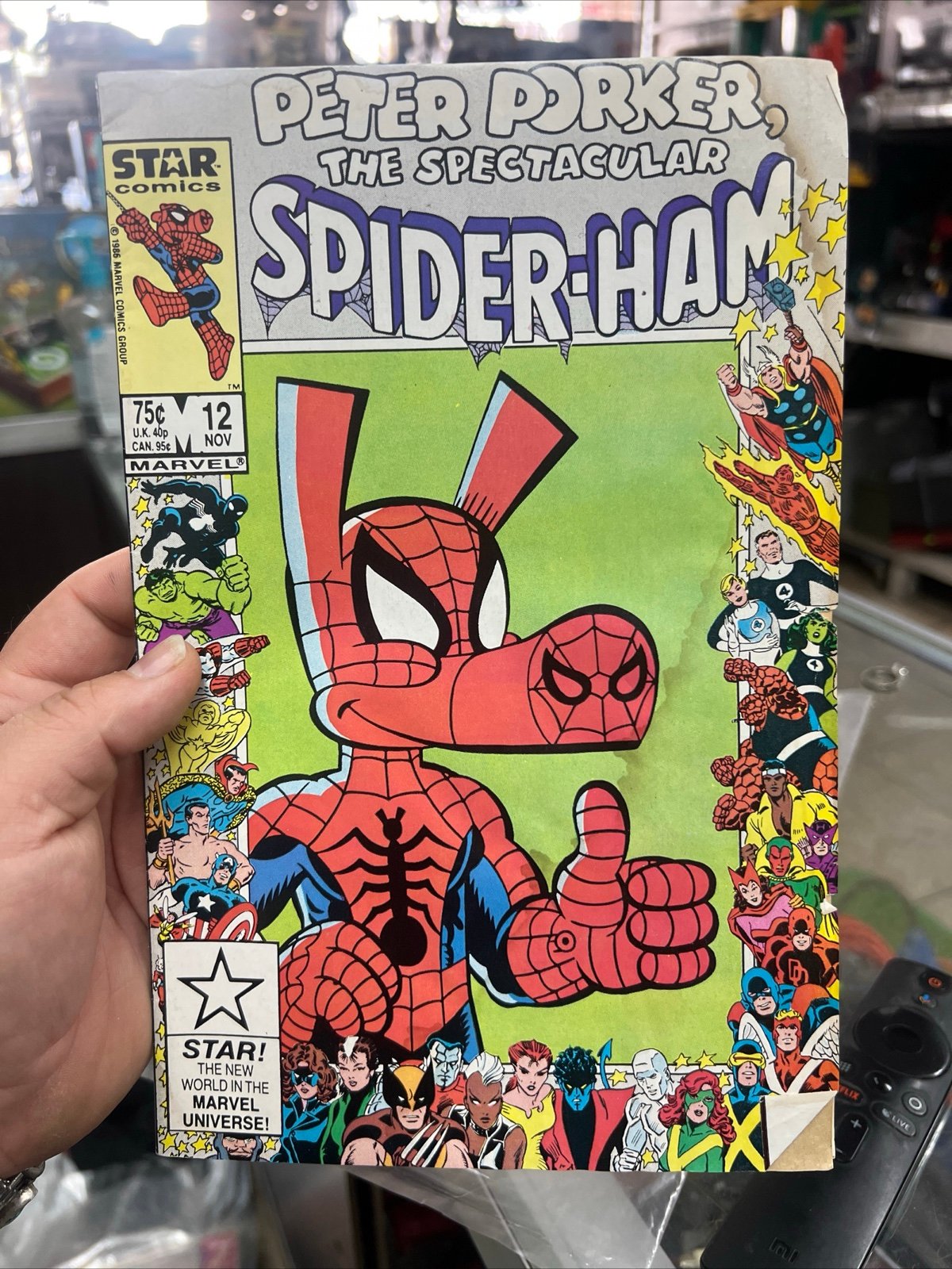 Peter Porker, the Spectacular Spider-Ham #12 (Marvel Comics November 1986)