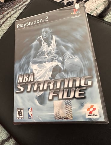 NBA Starting Five Sony Playstation 2 NEW SEALED NIB PS2 Basketball Konami