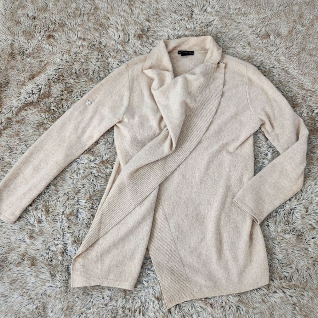 cowl neck wrap cardigan