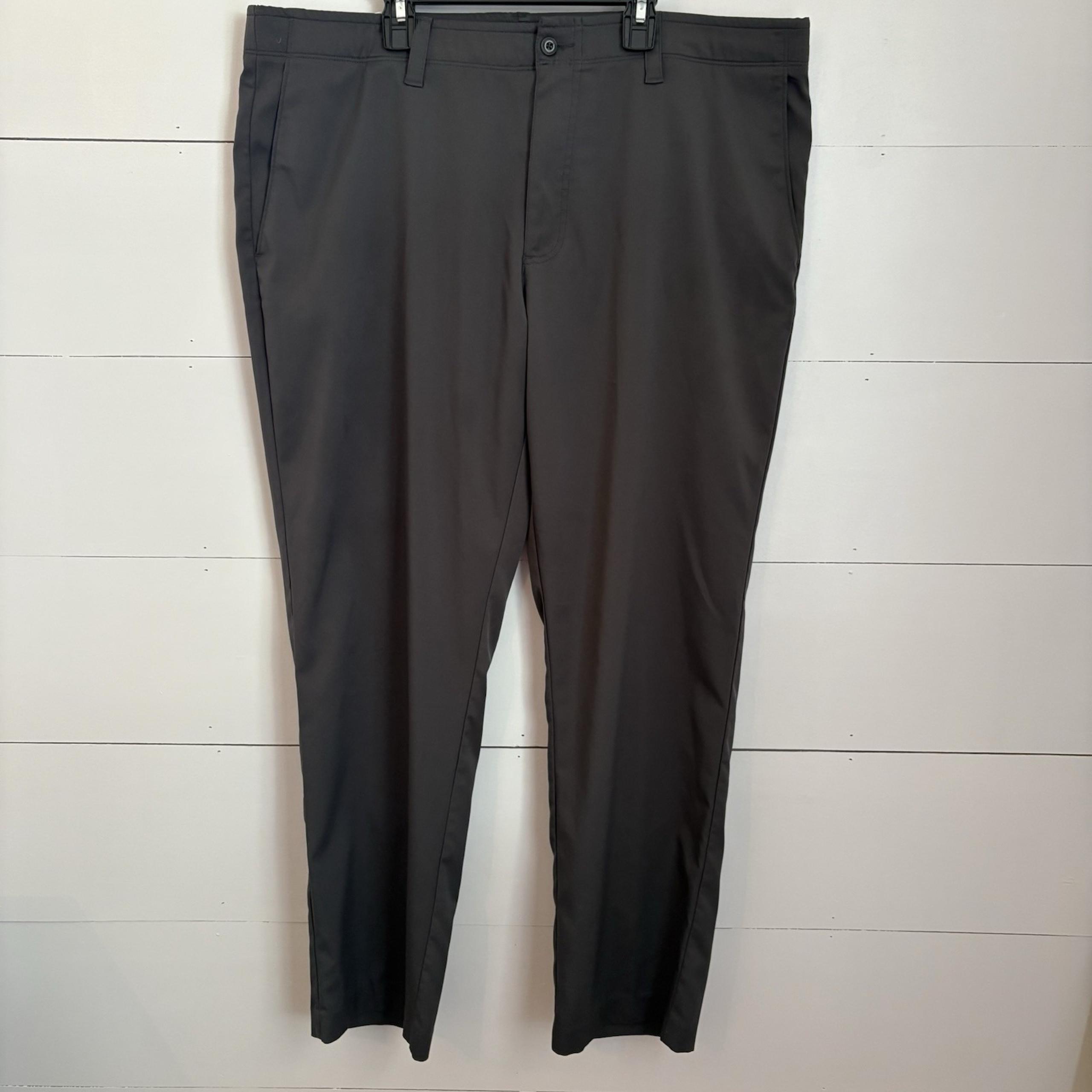 Grand Slam Men's Golf Pants Size 38 x 30 Activewear Gray Preppy Casual 38 x 29