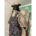 Vintage Porcelain Ceramic Cow Doll Floral Pants,Soft Body,Ceramic Hoofs. TL Toys