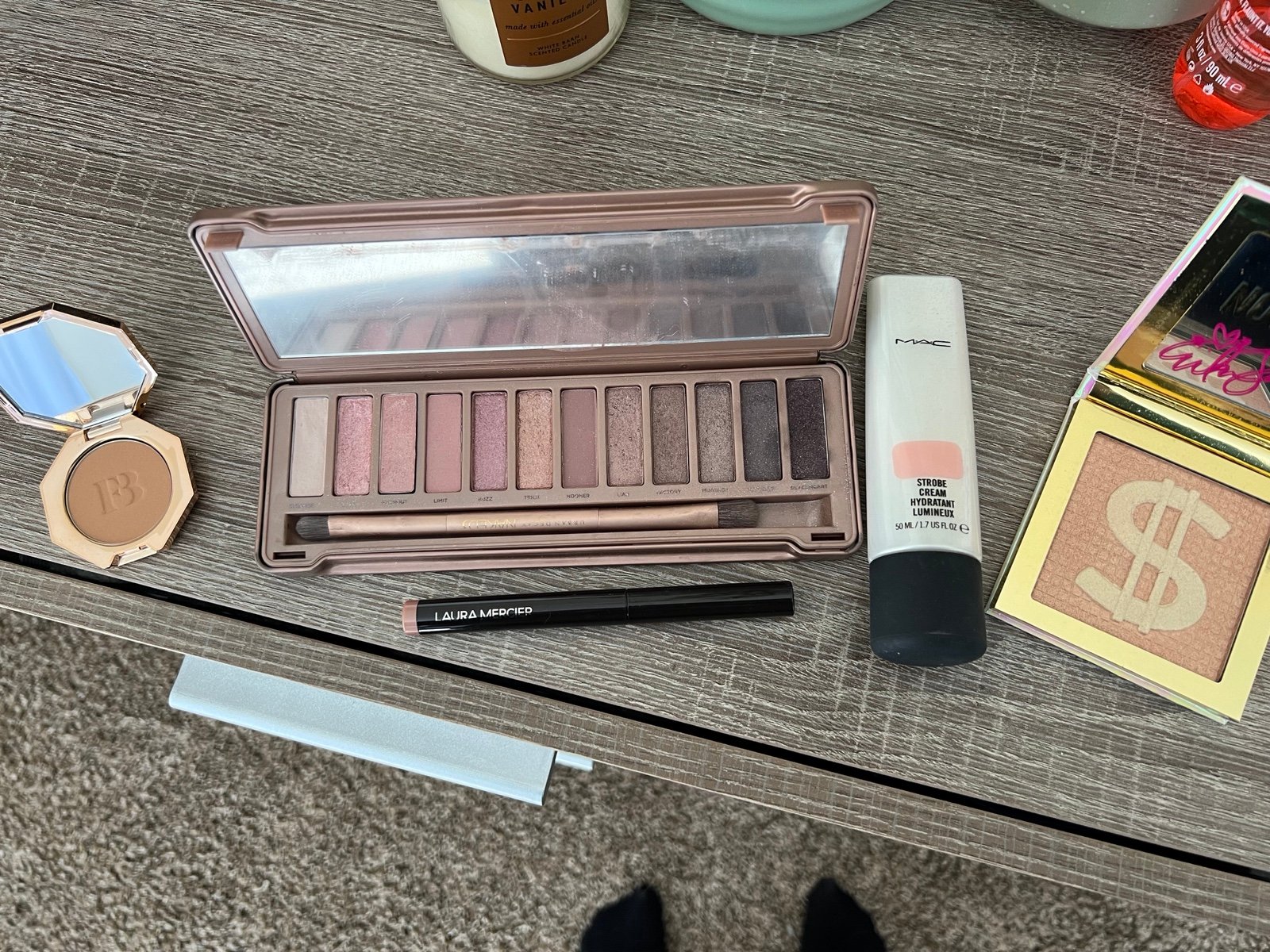 Fenty, Urban Decay, Laura Mercier, Too Faced, MAC