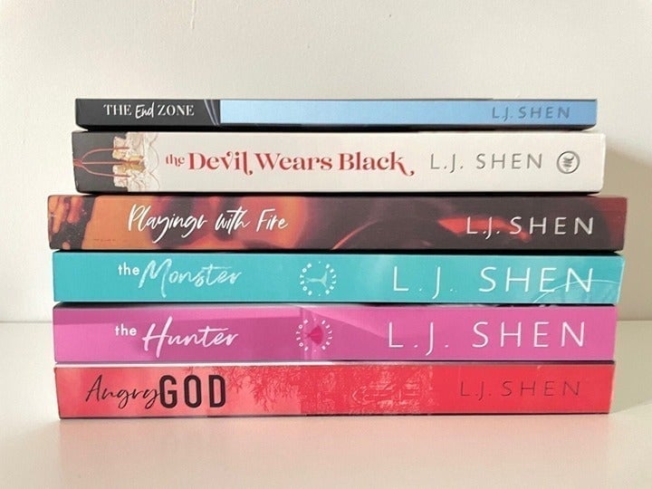 LJ Shen Signed Book Lot, Plus Limited Edition Swag