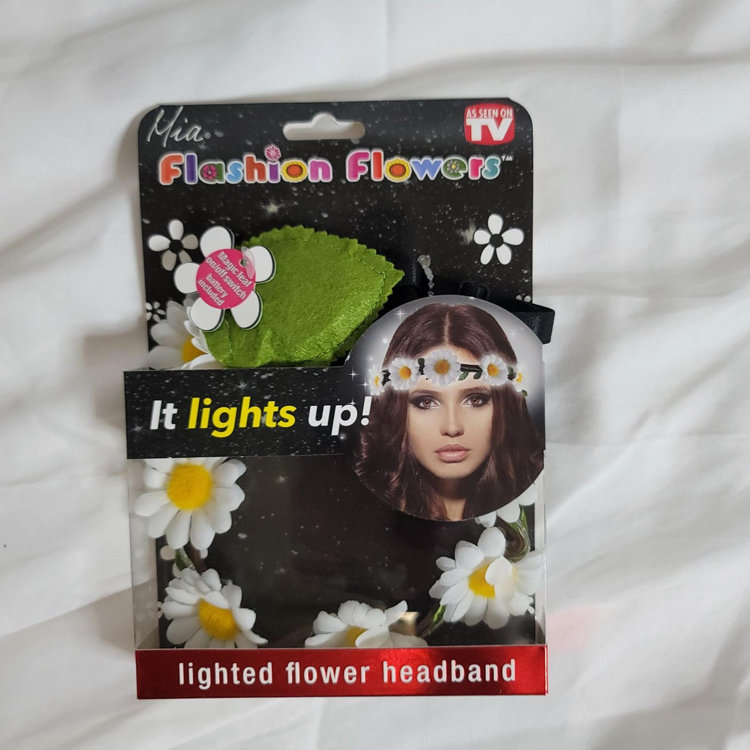 Sun flower Light up head band