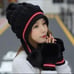 hat and gloves set