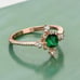 925 Sterling Silver Plated CZ Pendant, INUS1BR019