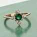 925 Sterling Silver Plated CZ Pendant, INUS1BR019