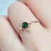 925 Sterling Silver Plated CZ Pendant, INUS1BR019