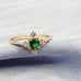 925 Sterling Silver Plated CZ Pendant, INUS1BR019