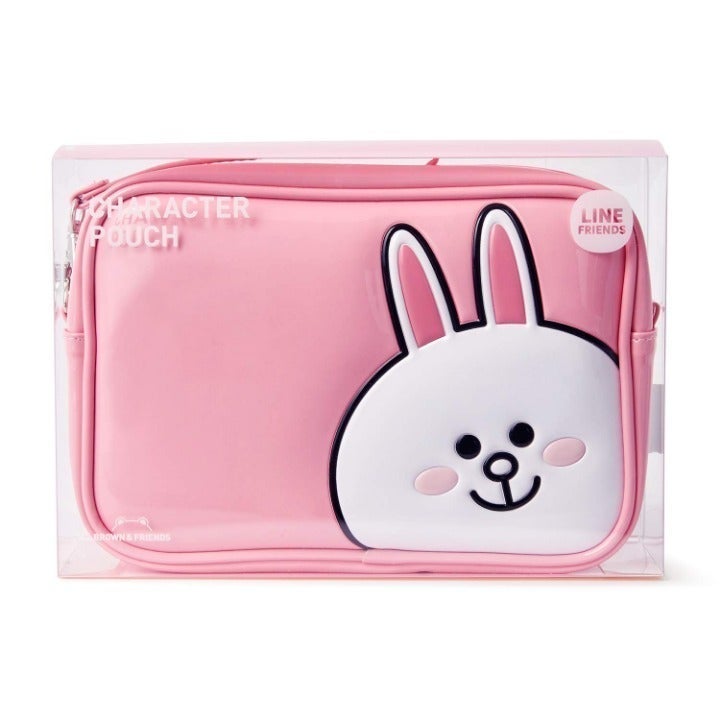 Line Friends Korea Cony Pink Cosmetic Bunny Bag