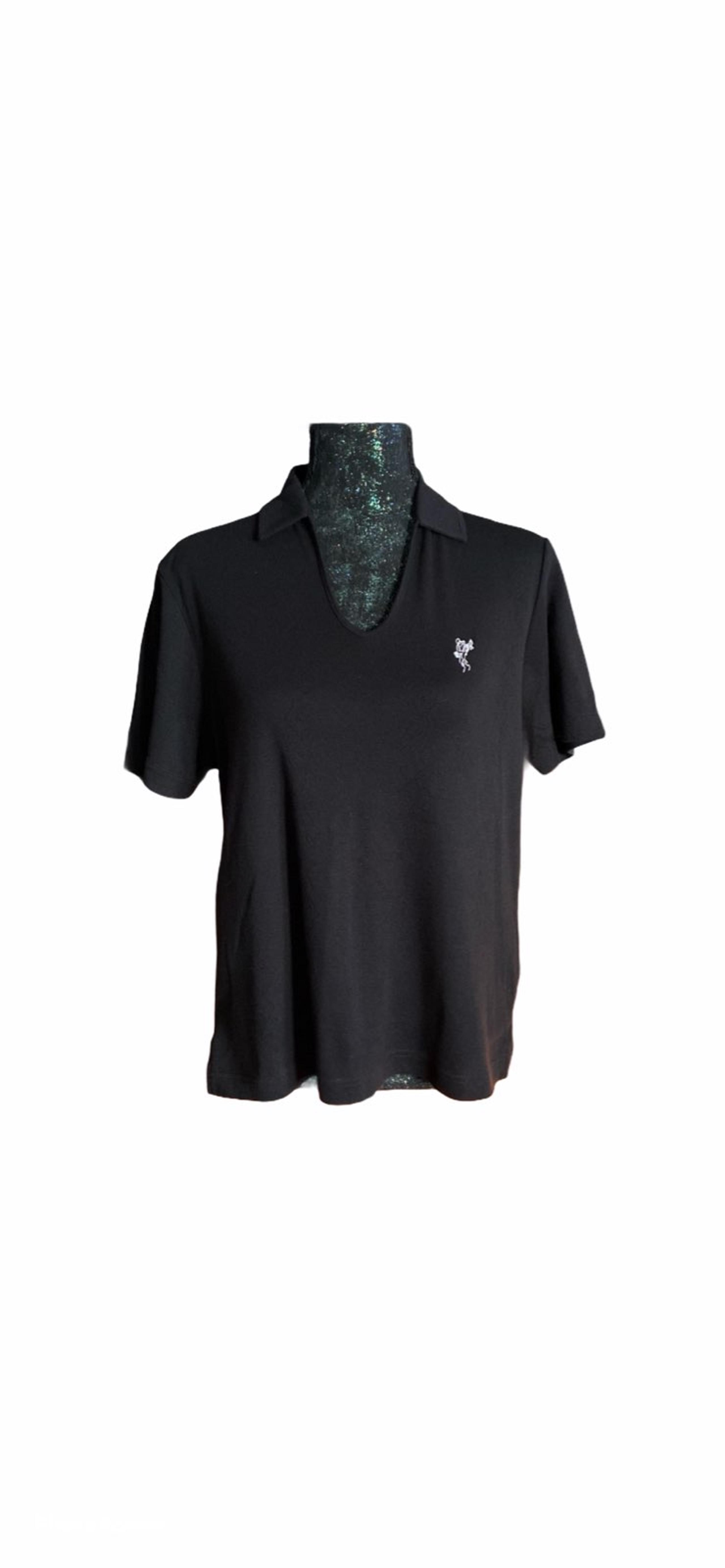 Ashworth Black V-Neck Golf Tee