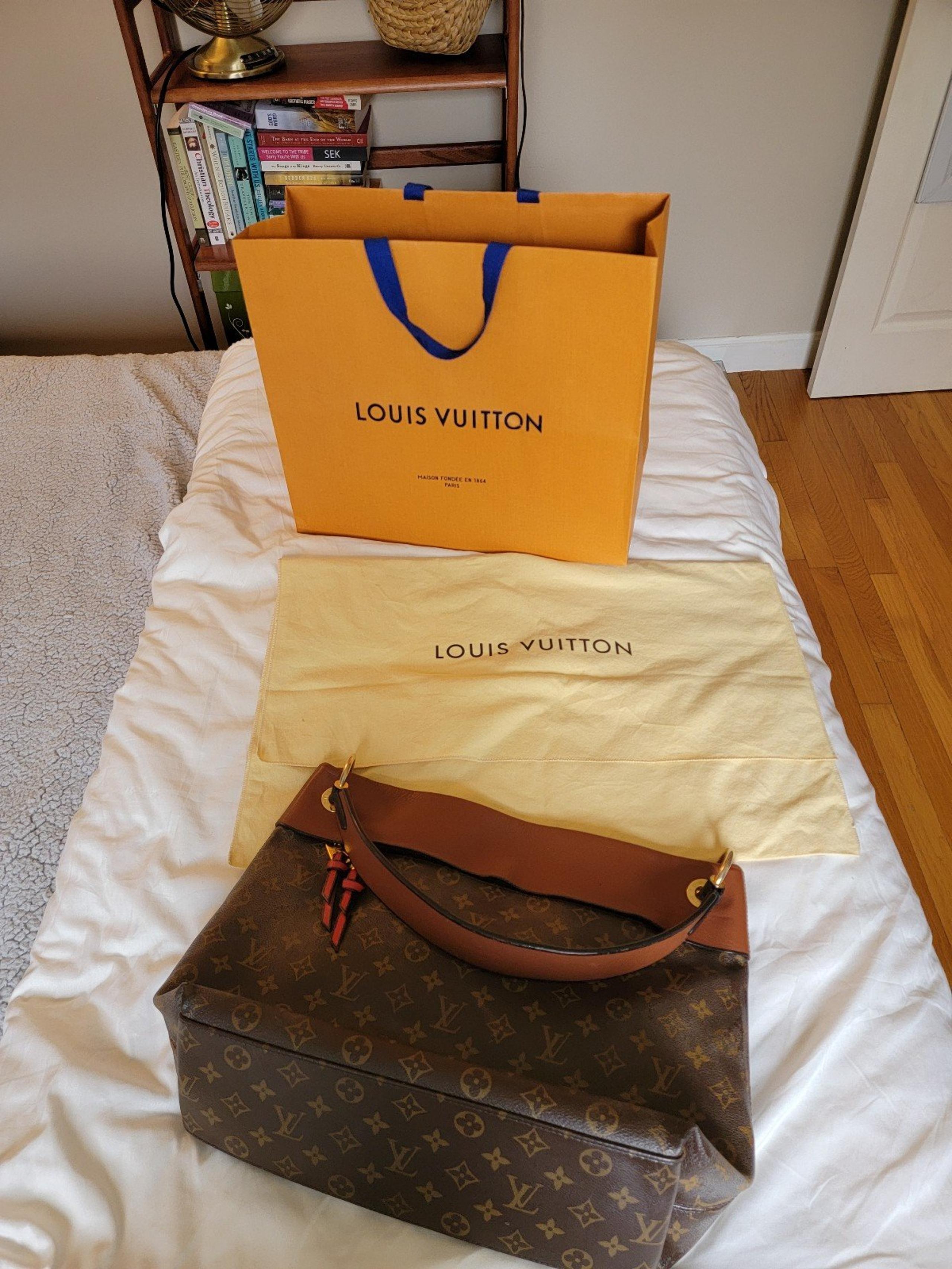 Louis Vuitton Tuileries Monogram  Brown Shoulder Bag