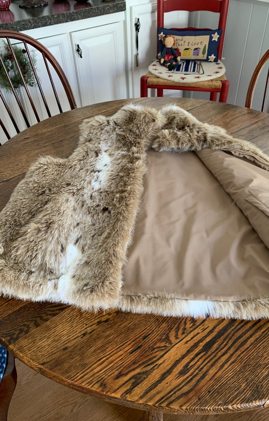 faux fur jacket